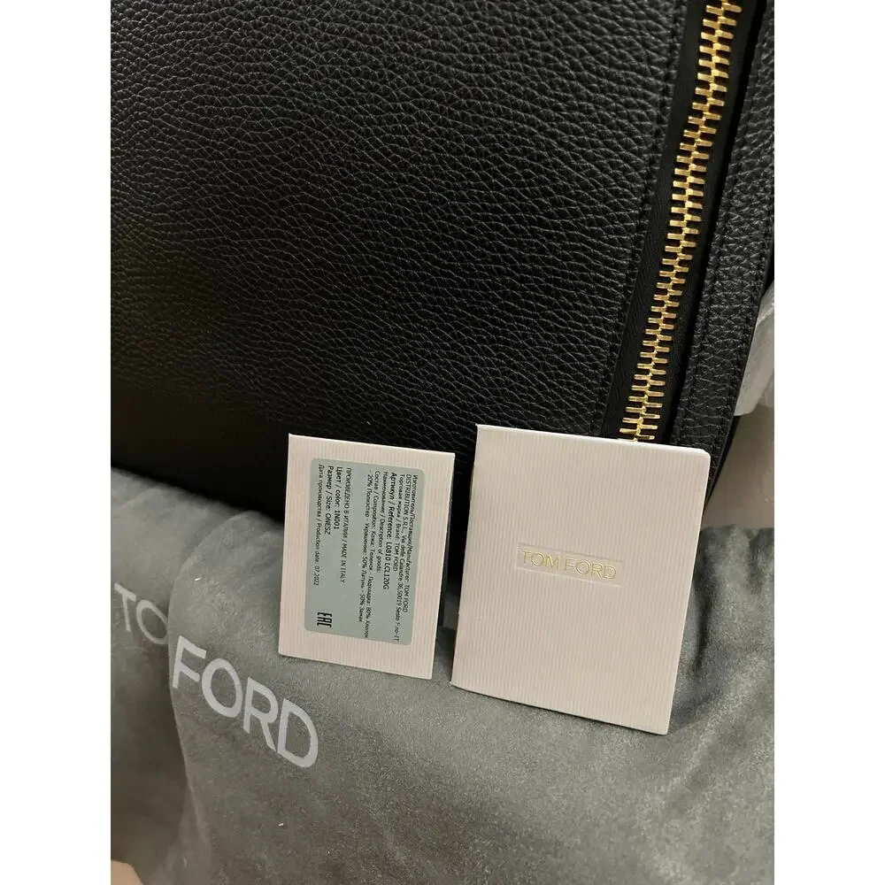 TOM FORD Small Alix Leather Hobo Bag
